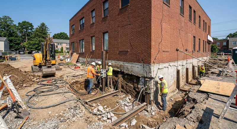 Building Foundation Repair in Easley, SC