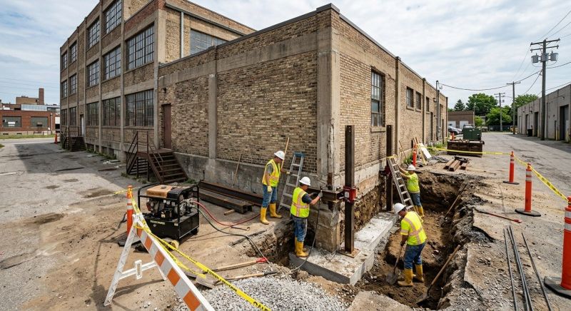 Building Foundation Repair in Hartwell, GA