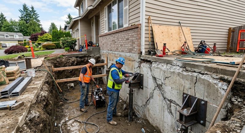 Building Foundation Repair in Anderson, SC