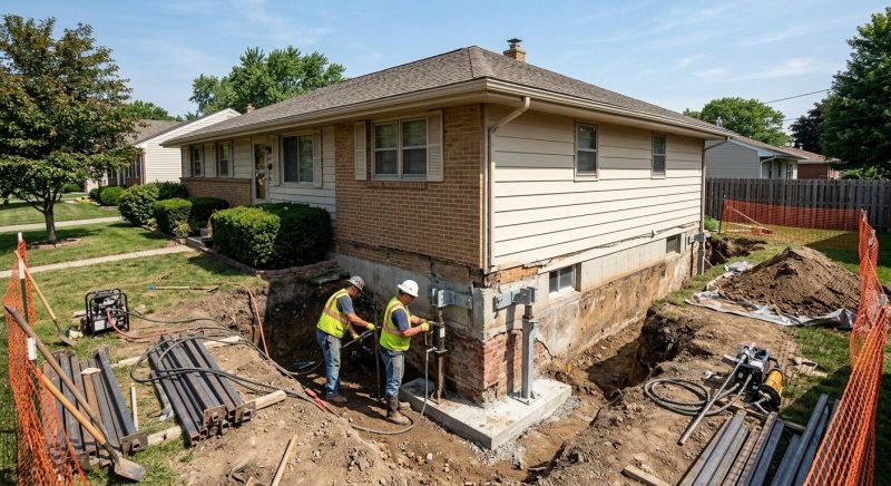 Building Foundation Repair in Oconee County, SC