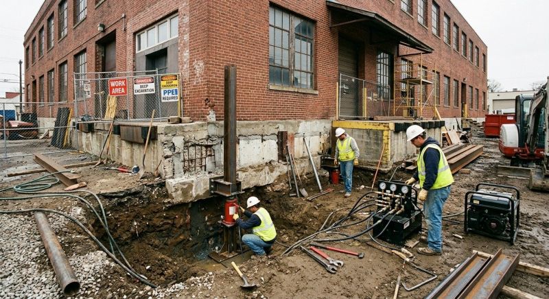 Commercial Foundation Repair in Anderson, SC