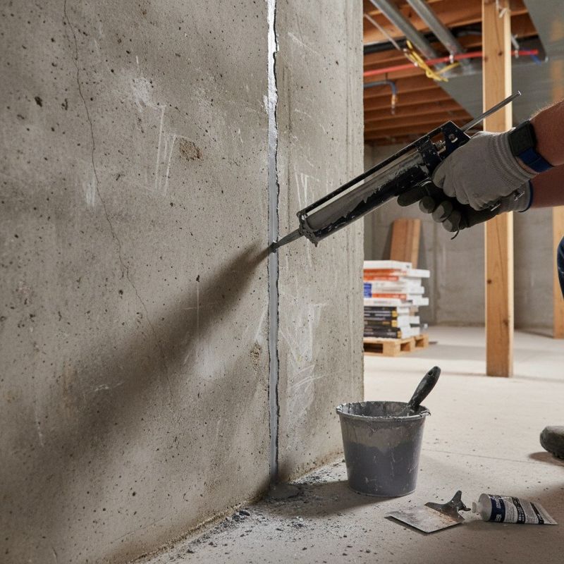 Cracked Basement Floor Repair in Anderson, SC