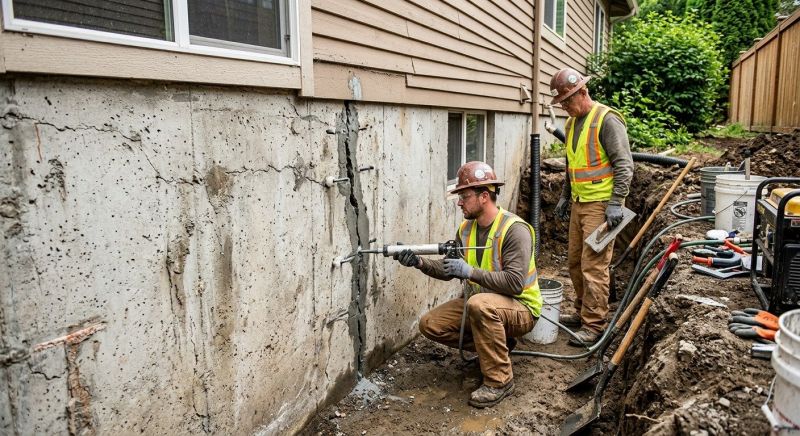 Cracked Foundation Repair in Pendleton, SC