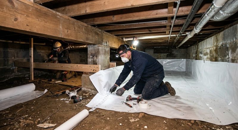 Crawl Space Leveling in Anderson, SC