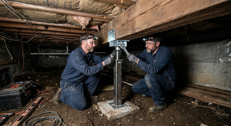 Crawlspace Foundation Repair in Fair Play, SC