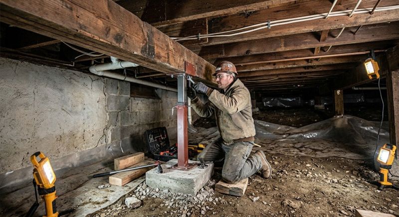 Crawlspace Foundation Repair in Oconee County, SC