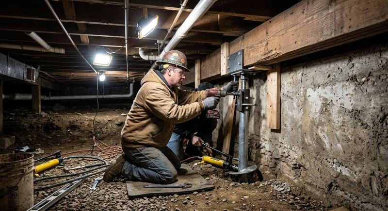 Crawlspace Foundation Repair in Pickens County, SC