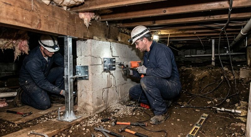 Crawlspace Foundation Repair in Starr, SC