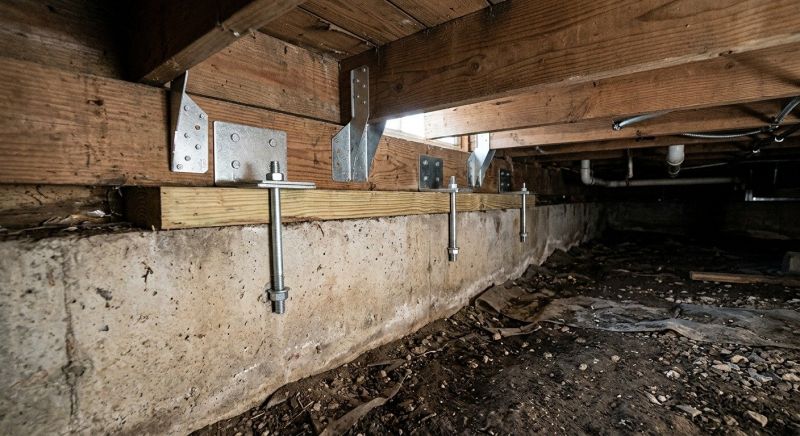 Crawlspace Structural Repair in Anderson, SC