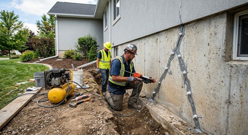 Foundation Damage Repair in Fair Play, SC