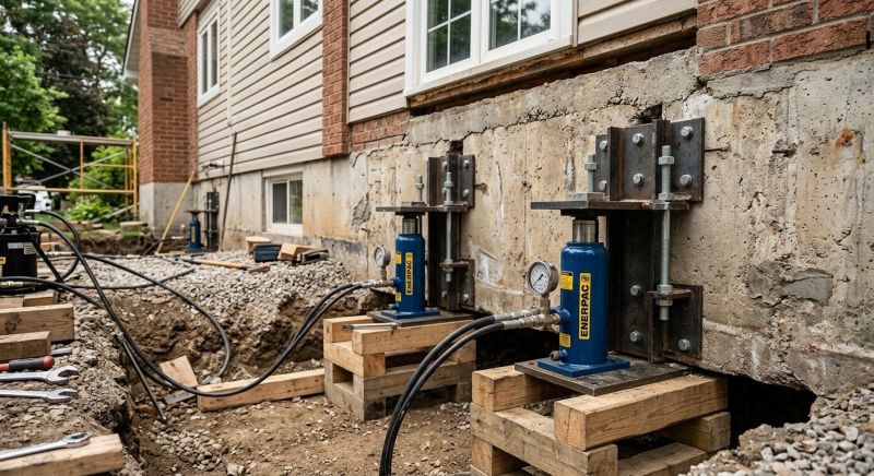 Foundation Jacking in Easley, SC