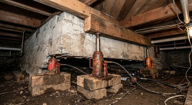 Foundation Jacking in Easley, SC