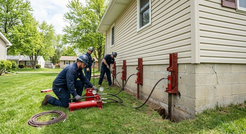 Foundation Jacking in Easley, SC