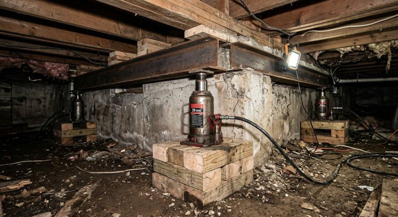 Foundation Jacking in Easley, SC