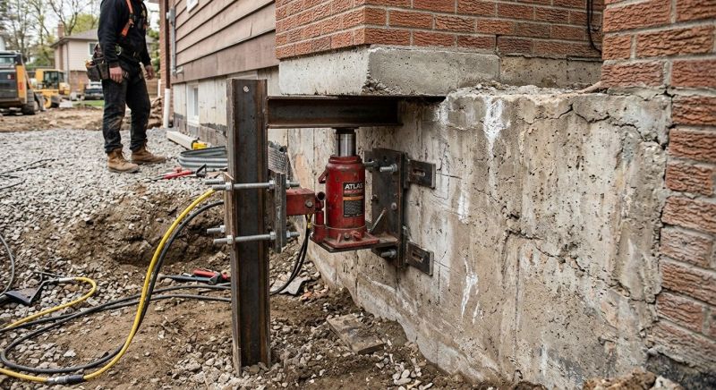 Foundation Jacking in Hartwell, GA