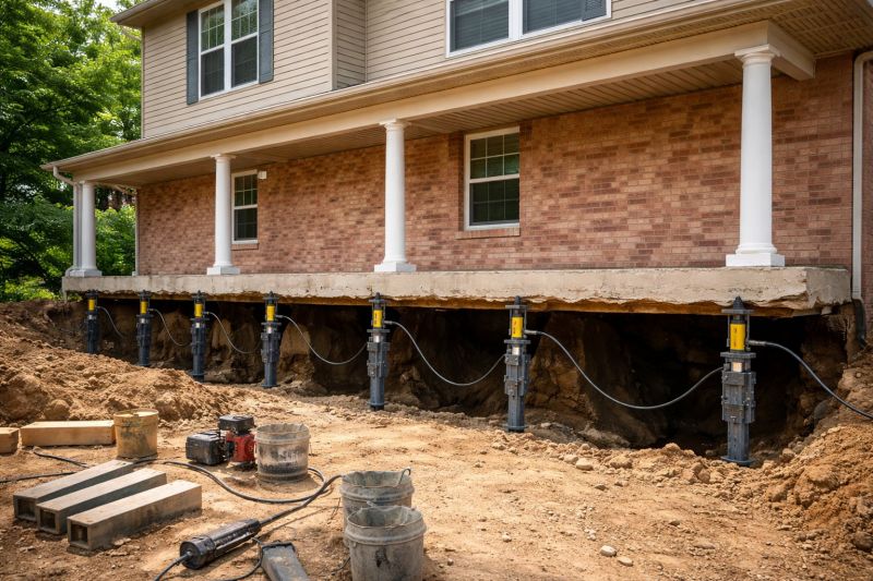 Foundation Jacking in Honea Path, SC
