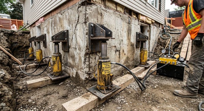 Foundation Jacking in Anderson, SC