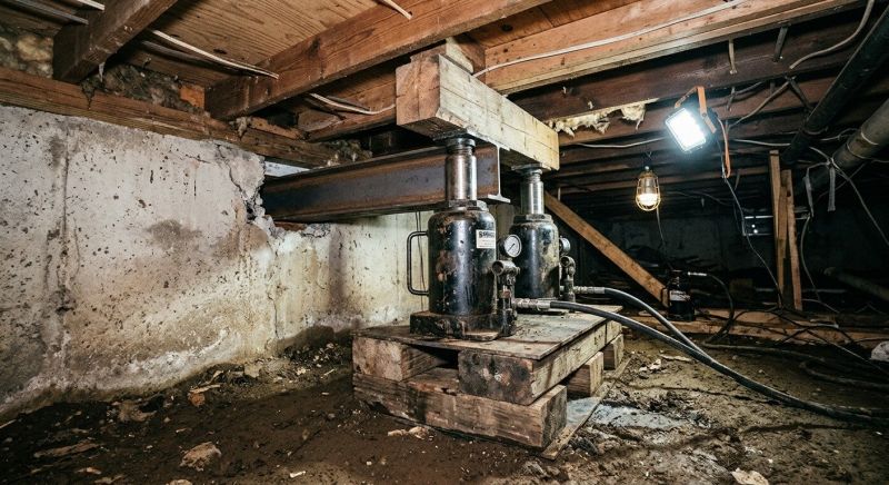 Foundation Jacking in Anderson, SC