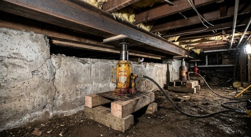 Foundation Jacking in Pickens County, SC
