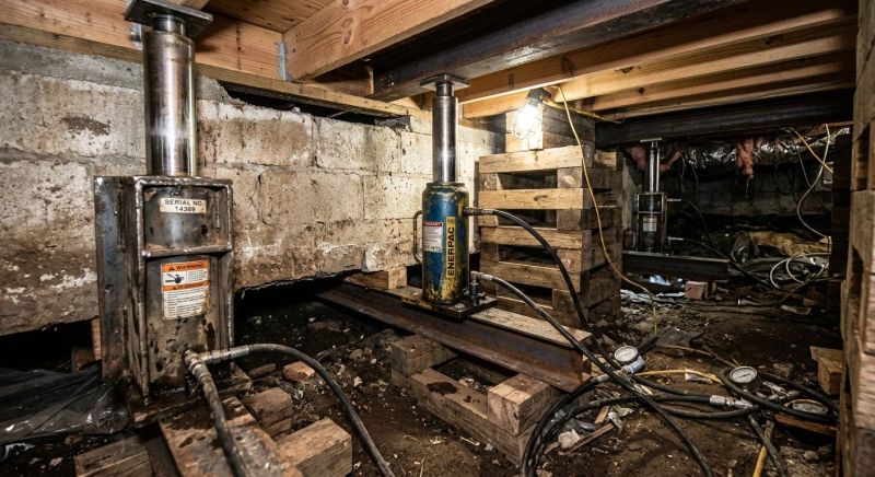 Foundation Jacking in Starr, SC