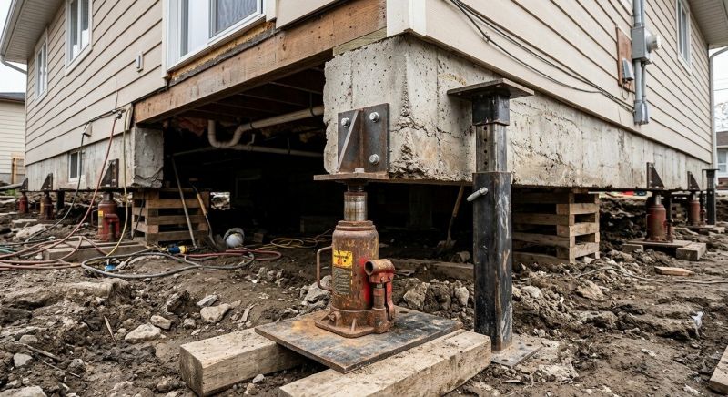 Foundation Lifting in Easley, SC