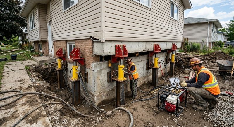 Foundation Lifting in Hartwell, GA