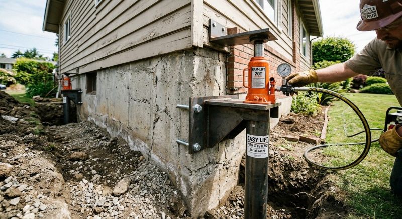 Foundation Lifting in Anderson, SC