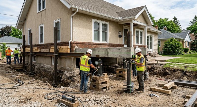 Foundation Releveling in Anderson, SC