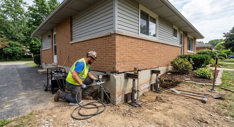 Foundation Releveling in Anderson, SC