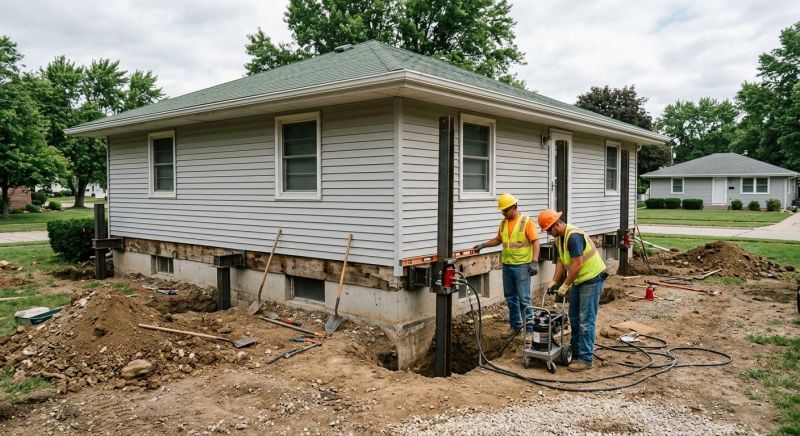 Foundation Releveling in Anderson, SC