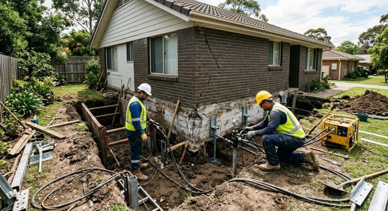 Foundation Renovation in Anderson, SC
