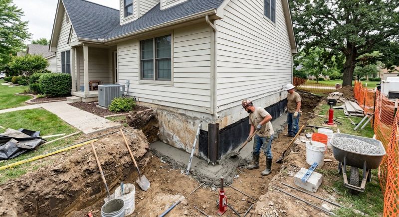 Foundation Settlement Repair in Anderson, SC