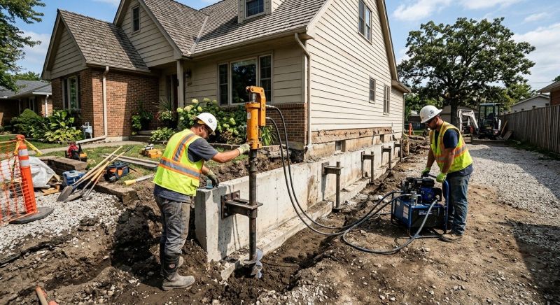Foundation Stabilizing in Anderson, SC