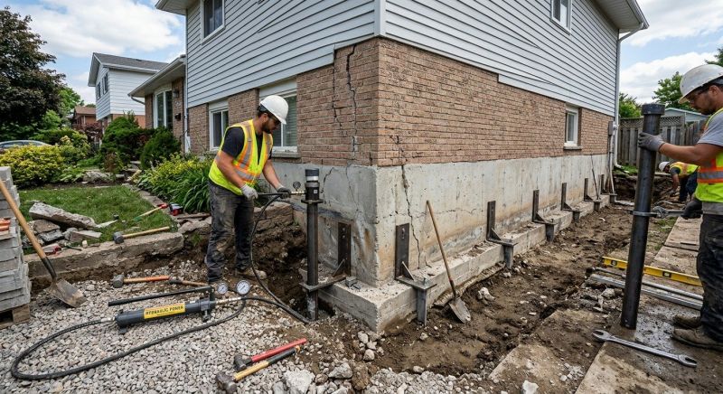 Foundation Stabilizing in Oconee County, SC