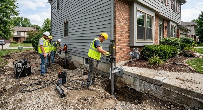 Foundation Stabilizing in Pickens County, SC