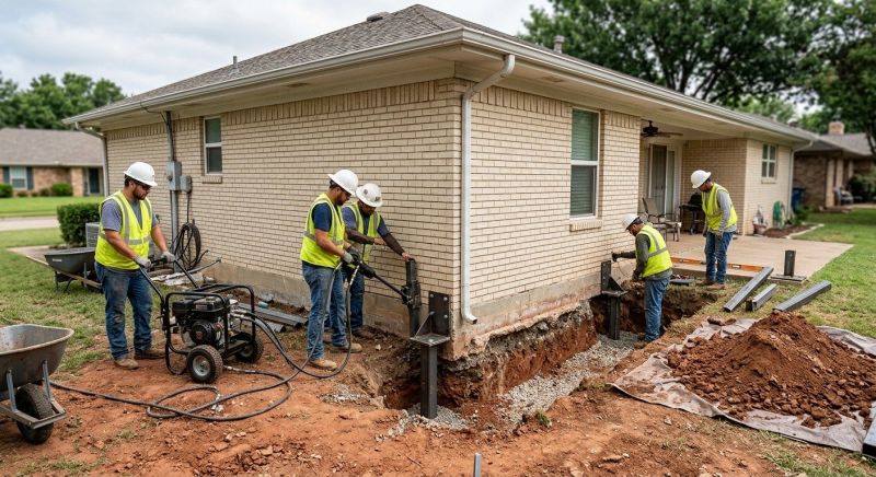 Foundation Stabilizing in Townville, SC
