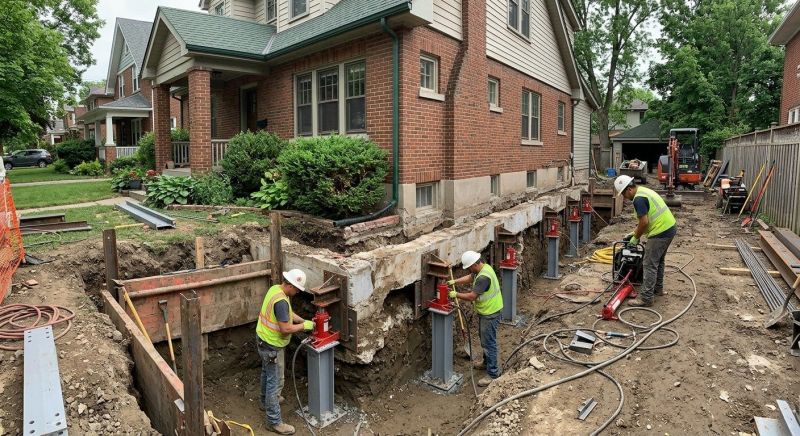 Foundation Underpinning in Anderson, SC