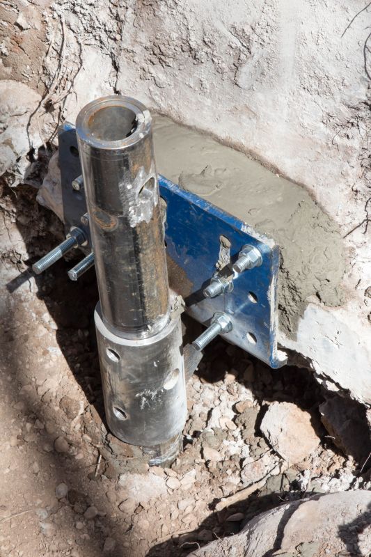 Helical Pile Installation in Anderson, SC