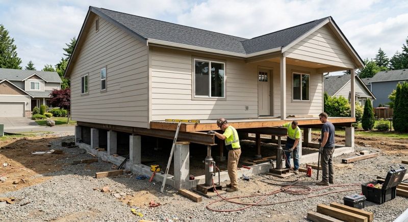 Home Foundation Leveling in Easley, SC
