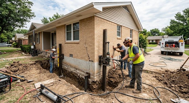House Foundation Leveling in Anderson, SC