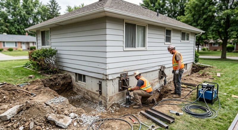 House Foundation Repair in Anderson, SC