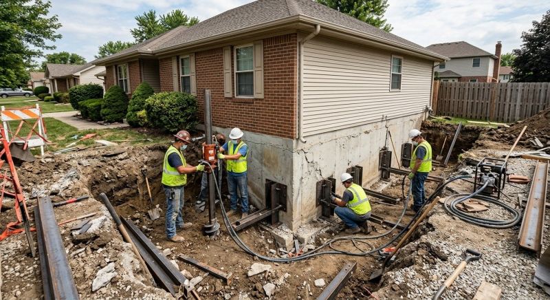 House Foundation Repair in Seneca, SC