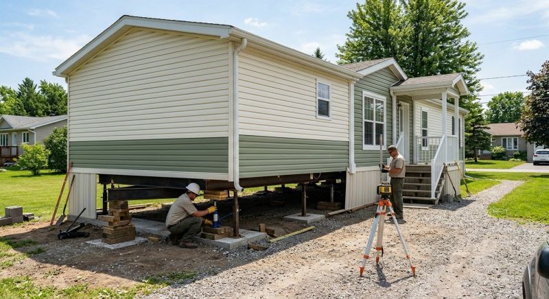 House Leveling in Townville, SC