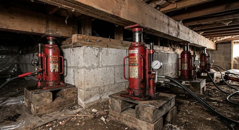 House Settling Repair in Anderson, SC
