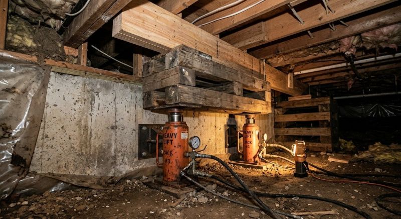 House Settling Repair in Anderson, SC