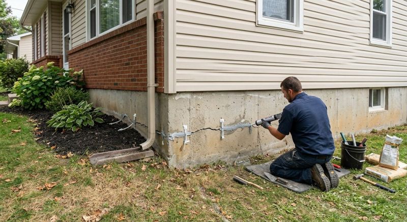 Leaking Foundation Repair in Anderson, SC