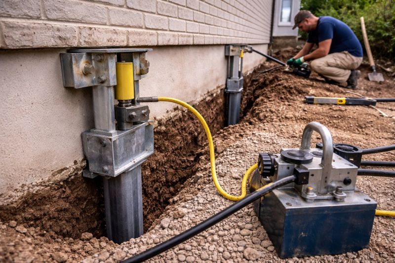 Sinking Foundation Repair in Honea Path, SC