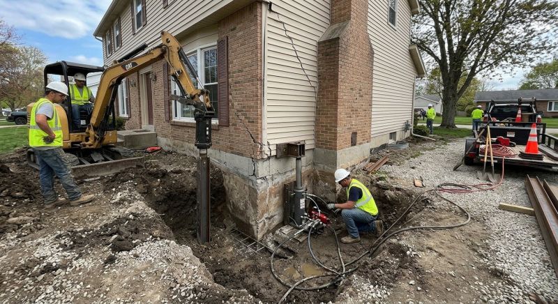 Sinking Foundation Repair in Honea Path, SC