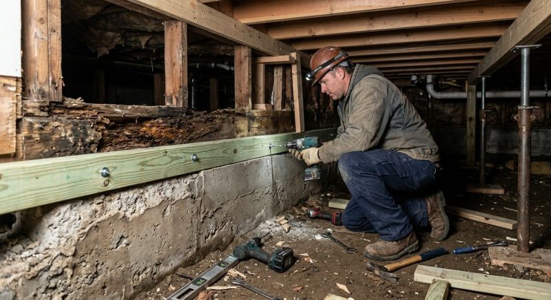 Slab Foundation Repair in Anderson, SC