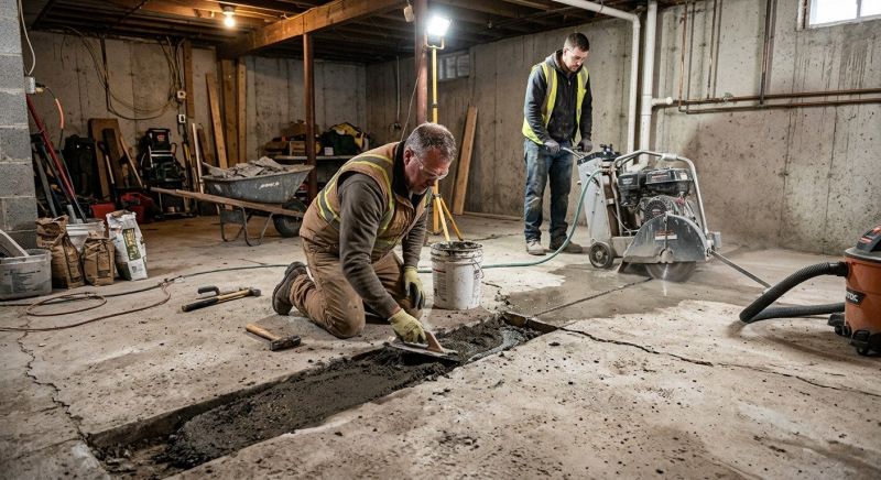 Slab Foundation Repair in Anderson, SC